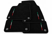 Floor Mats For Lamborghini Urus Black Tailored Black Trim