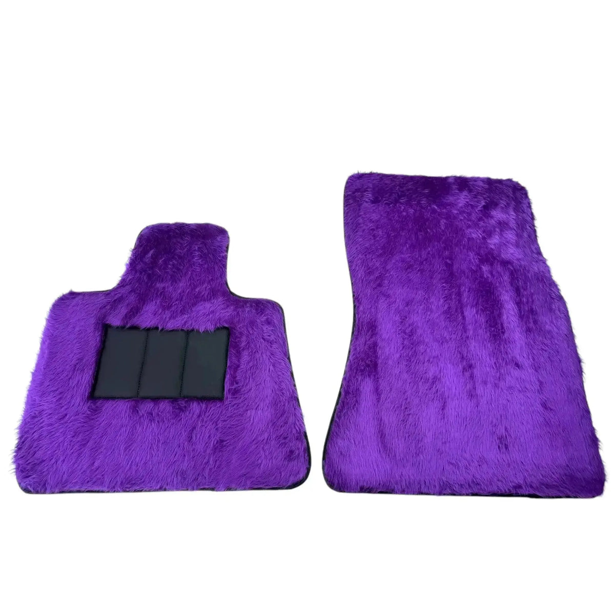 Violet Sheepskin Floor Mats for Rolls-Royce Phantom Sedan (2003-2016)