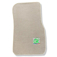 Beige Floor Mats For BMW 1 Series F40 Brand Tailored Set Perfect Fit Green - AutoWin