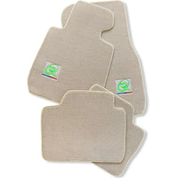 Beige Floor Mats For BMW 5 Series E39 Brand Tailored Set Perfect Fit - AutoWin
