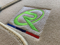 Beige Floor Mats For BMW 5 Series E39 Brand Tailored Set Perfect Fit - AutoWin