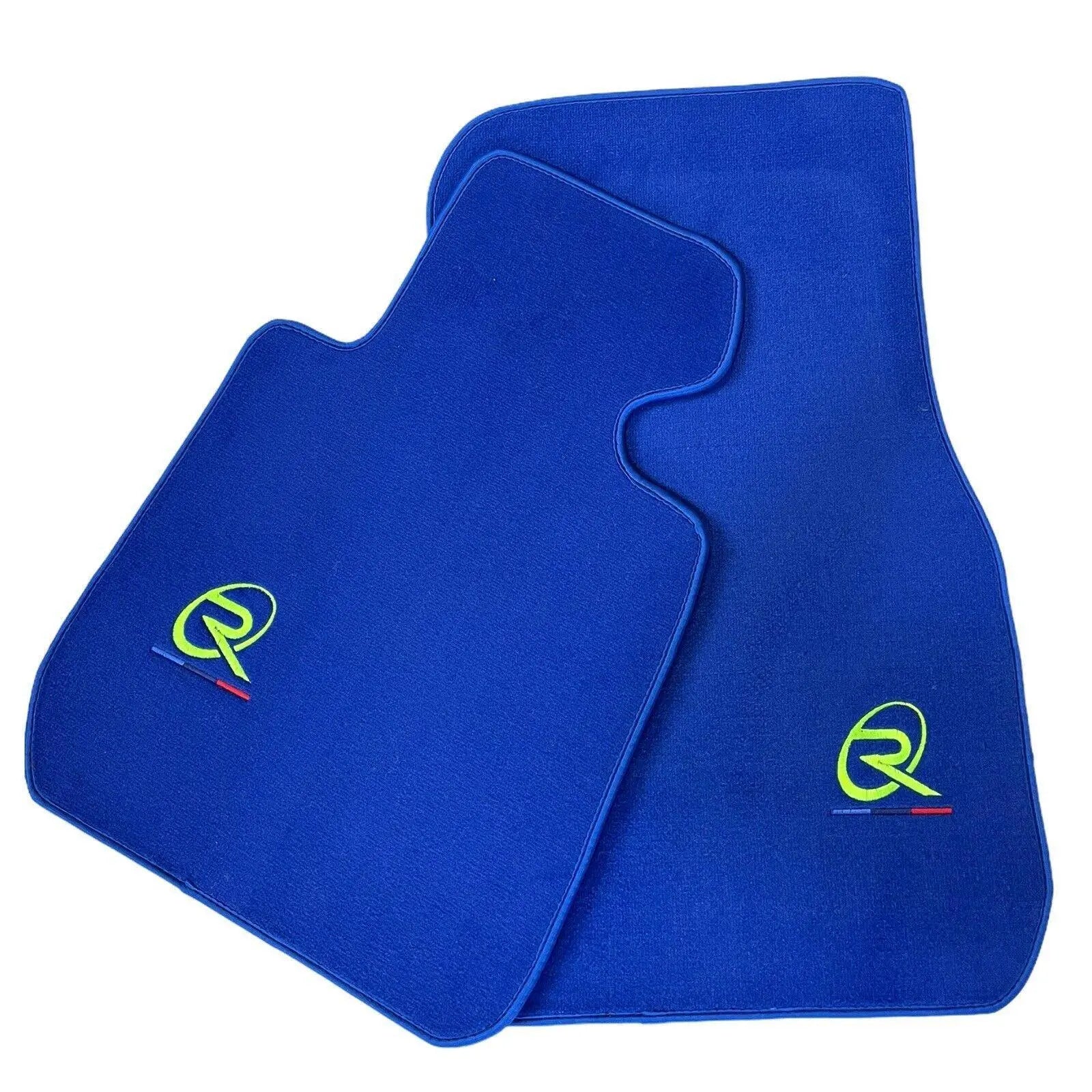Blue Floor Mats For BMW 6 Series E63 Tailored Set Perfect Fit Green - AutoWin