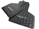 Blue Stitched Carbon Mats for Lamborghini Huracan Sto