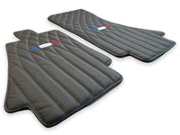 Floor Mats For Bugatti Chiron Leather Limited Edition - AutoWin