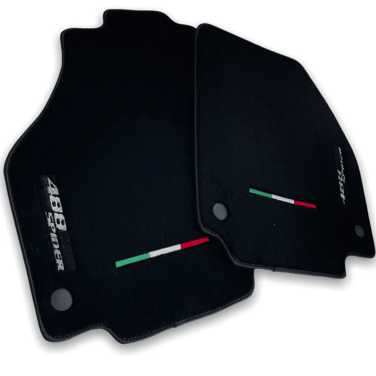 Floor Mats For Ferrari 488 Spider 2015-2022 AutoWin Brand Italian Edition - AutoWin