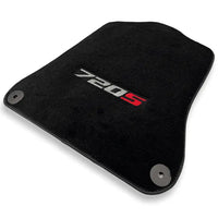 Floor Mats For McLaren 720S Black Tailored Carpets Set AutoWin - AutoWin