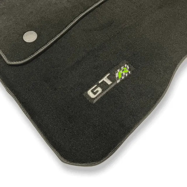 Floor Mats For Mercedes-Benz Amg Gtr Green Logo Autowin Brand - AutoWin