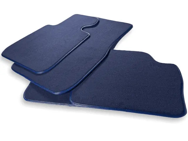 Floor Mats For Rolls Royce Ghost Series II (2021-2024) Dark Blue - AutoWin