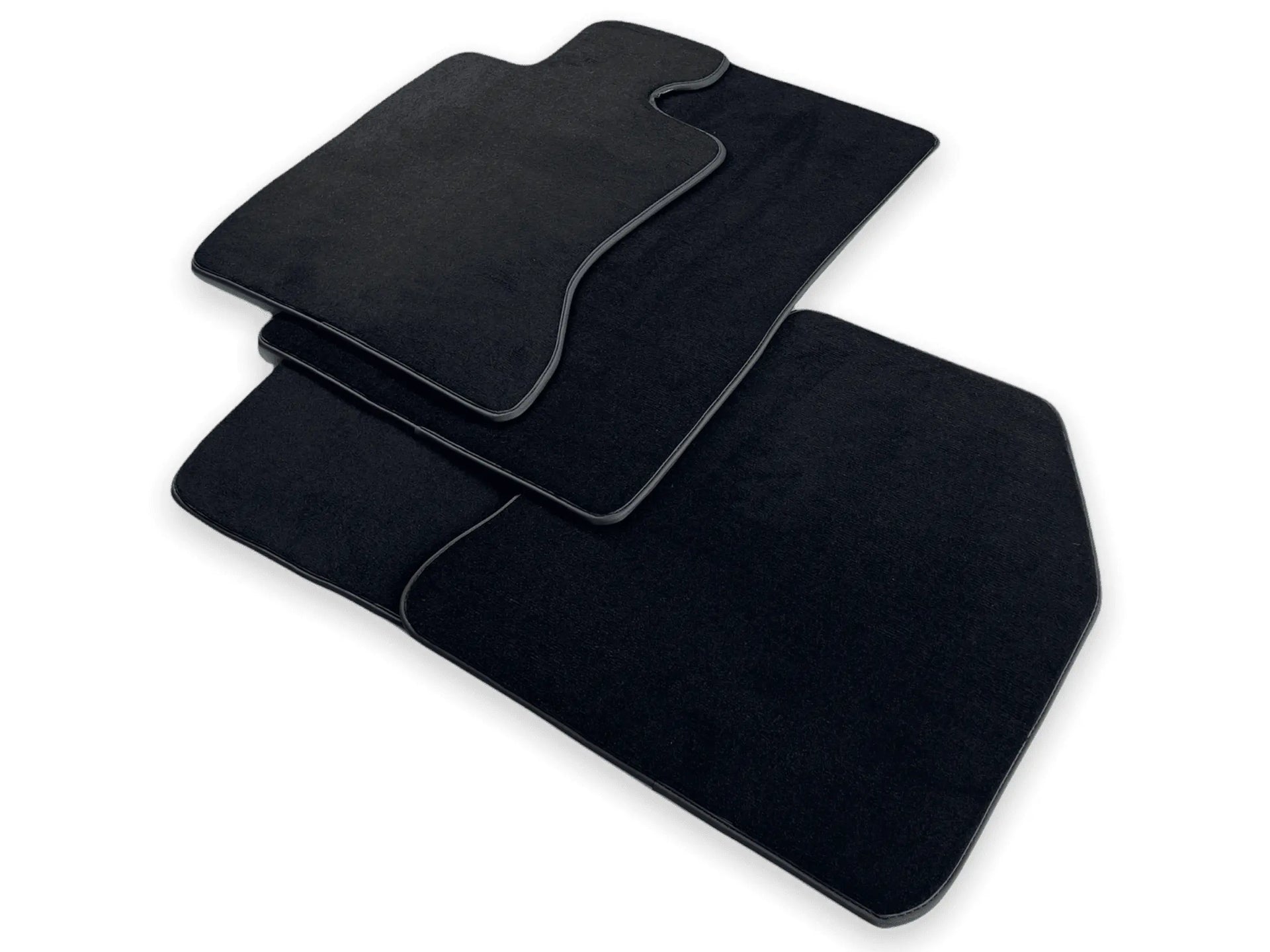 Black Carpet Floor Mats for Rolls Royce Phantom VIII (2017-2024) - AutoWin