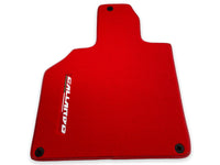 Floor Mats for Lamborghini Gallardo Red Color - AutoWin