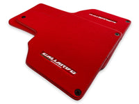 Floor Mats for Lamborghini Gallardo Red Color - AutoWin