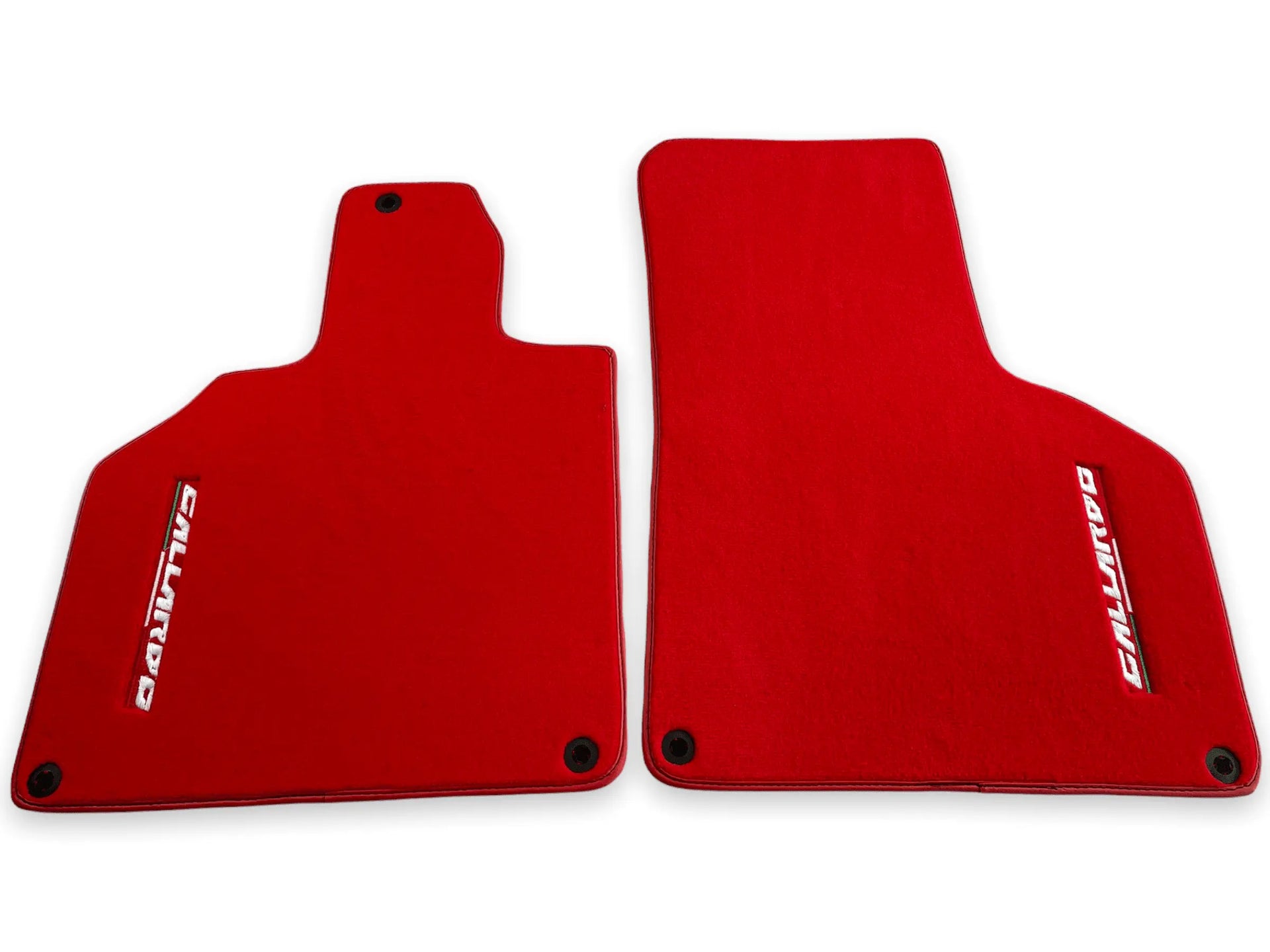 Floor Mats for Lamborghini Gallardo Red Color - AutoWin