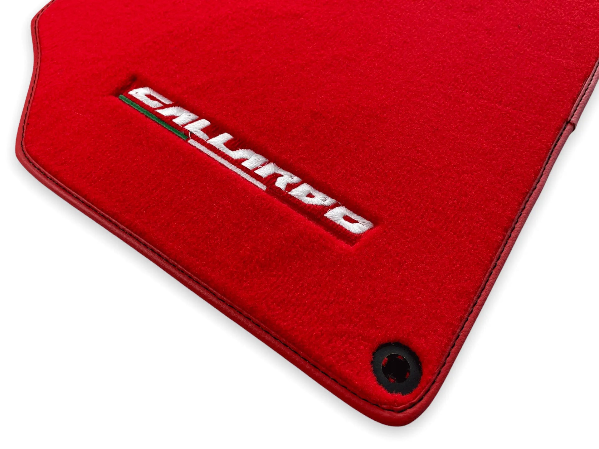 Floor Mats for Lamborghini Gallardo Red Color - AutoWin