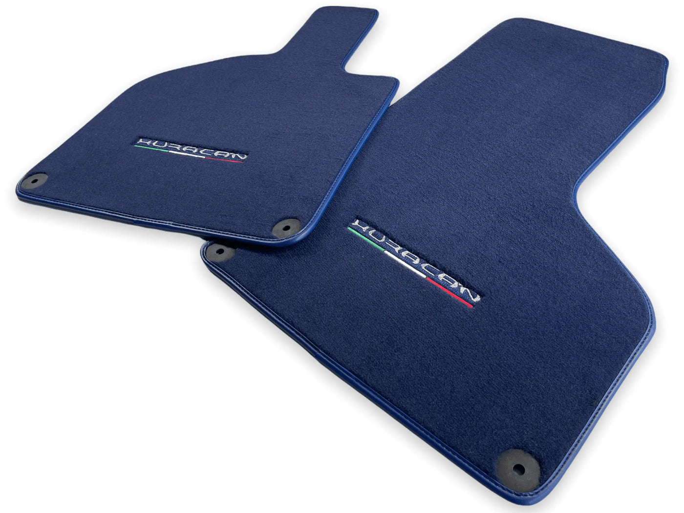 Floor Mats for Lamborghini Huracan Dark Blue Color - AutoWin