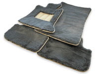 Sheepskin Floor Mats For Rolls Royce Shadow 1965-1977 Er56 Design Brand - AutoWin