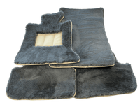 Sheepskin Floor Mats For Rolls Royce Shadow 1965-1977 Er56 Design Brand - AutoWin
