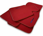 Red Floor Mats For BMW 1 Series E87 With M Package - AutoWin