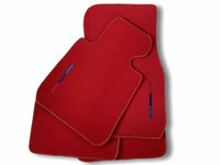 Red Floor Mats For BMW 2 Series F22 With M Package - AutoWin