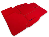 Red Floor Mats For BMW 3 Series F30 With M Package - AutoWin