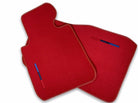 Red Floor Mats For BMW M3 F80 Series - AutoWin