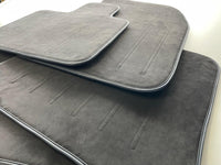 Alcantara Floor Mats For Rolls Royce Black Badge Cullinan - AutoWin