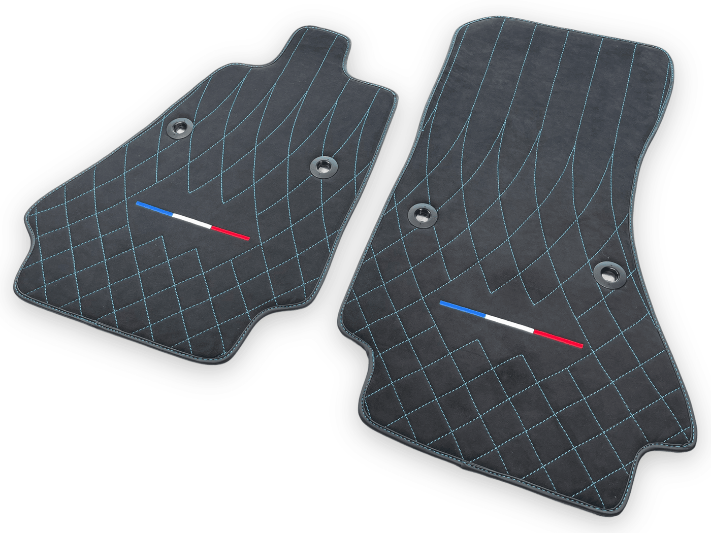 Alcantara Leather Floor Mats For Bugatti Chiron Limited Edition - AutoWin