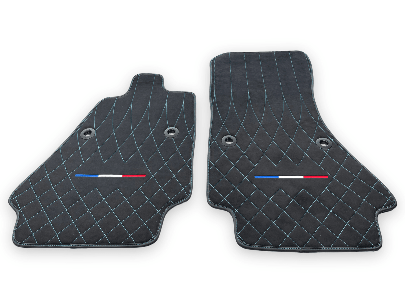 Alcantara Leather Floor Mats For Bugatti Chiron Limited Edition - AutoWin