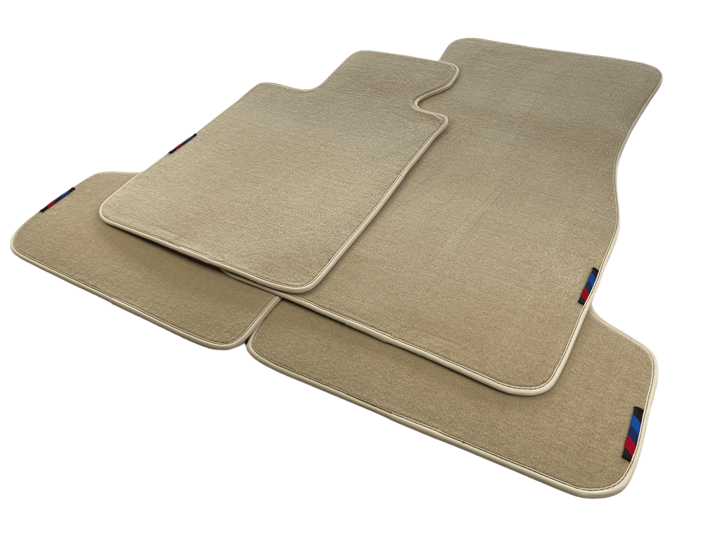 Beige Floor Mats For BMW 4 Series F32 With M Package - AutoWin