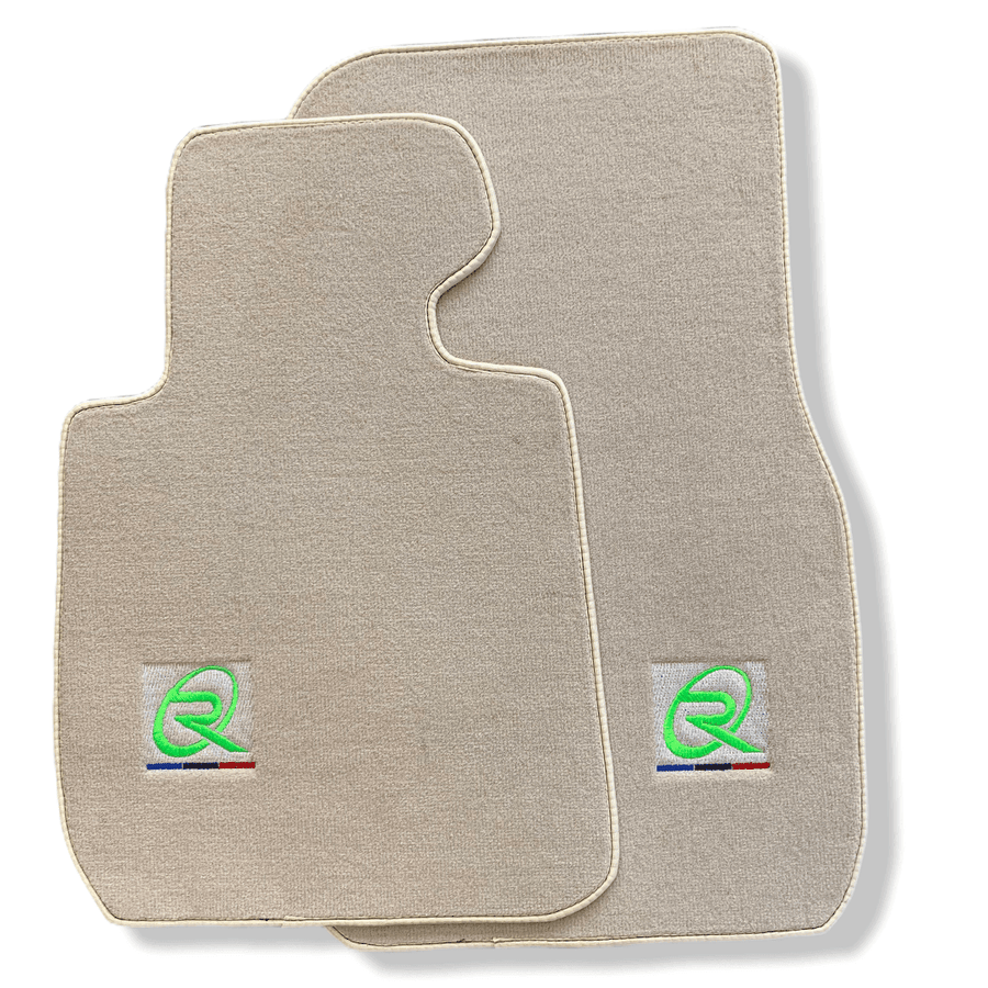 Beige Floor Mats For BMW Z4 Series E85 Convertible (2003-2008) Tailored Set Perfect - AutoWin