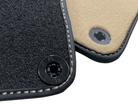 Beige Floor Mats for Lamborghini Gallardo With Alcantara Leather - AutoWin