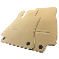 Beige Floor Mats For Mercedes Benz C-Class W206 Sedan (2021-2023) | Limited Edition - AutoWin