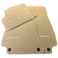 Beige Floor Mats For Mercedes Benz E-Class C238 Coupe (2017-2023) | Limited Edition - AutoWin