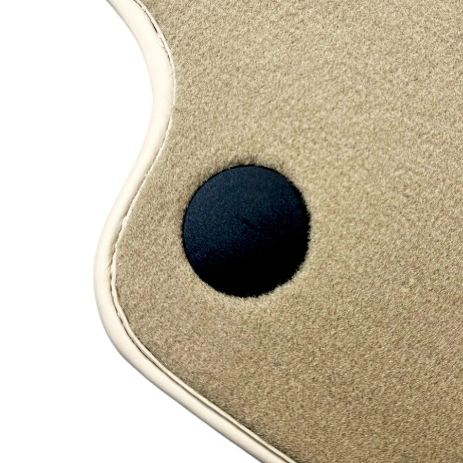 Beige Floor Mats For Mercedes Benz E-Class S213 All Terrain (2017-2020) | Limited Edition - AutoWin