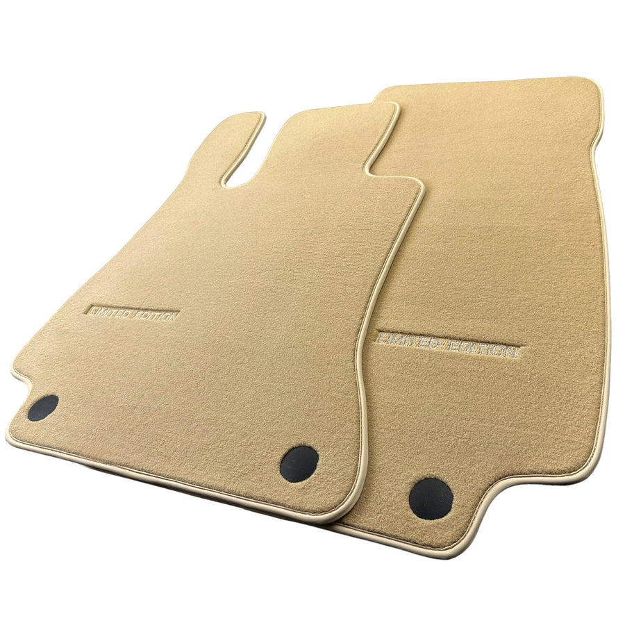 Beige Floor Mats For Mercedes Benz E-Class S213 All Terrain (2017-2020) | Limited Edition - AutoWin