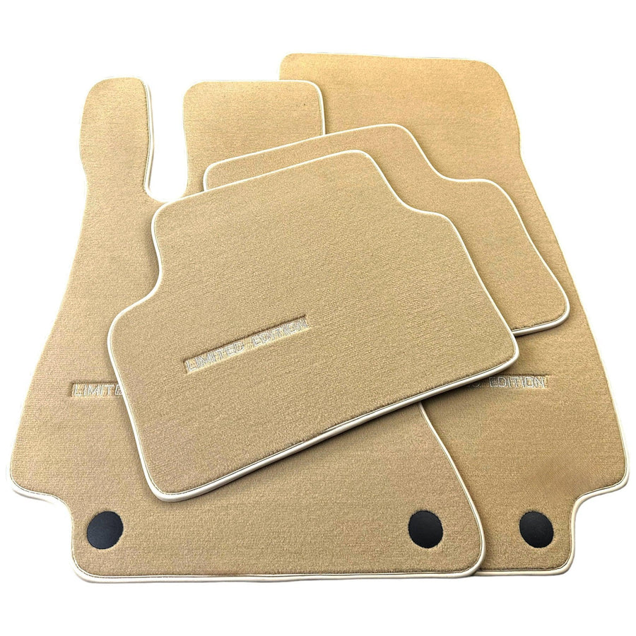 Beige Floor Mats For Mercedes Benz GLB-Class X247 (2020-2023) | Limited Edition - AutoWin