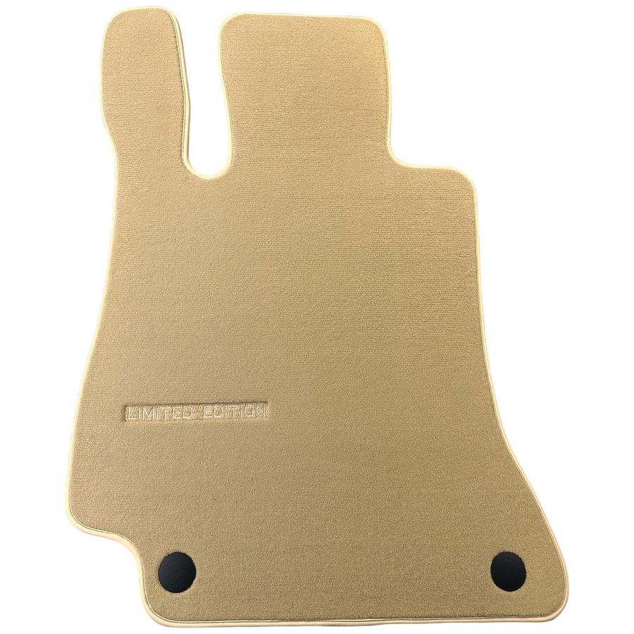 Beige Floor Mats For Mercedes Benz GLC-Class X253 SUV (2019-2023) Hybrid | Limited Edition - AutoWin