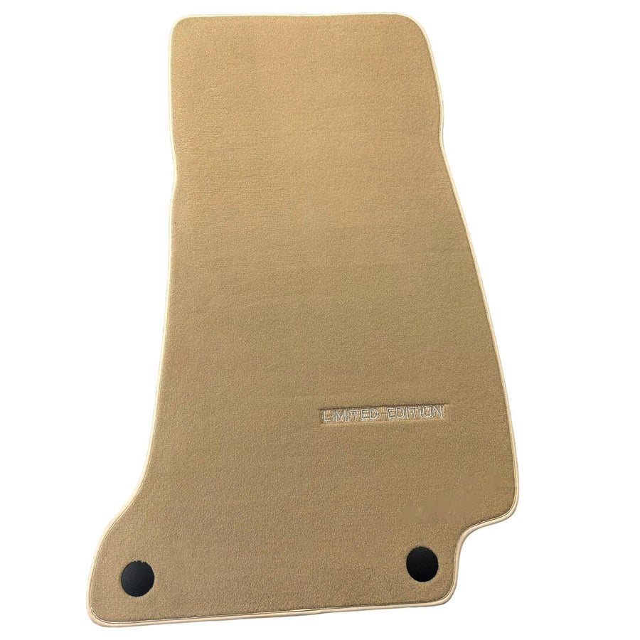 Beige Floor Mats For Mercedes Benz GLC-Class X253 SUV (2019-2023) Hybrid | Limited Edition - AutoWin