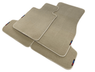 Beige Mats For BMW 3 Series E30 4-doors Sedan With M Package - AutoWin