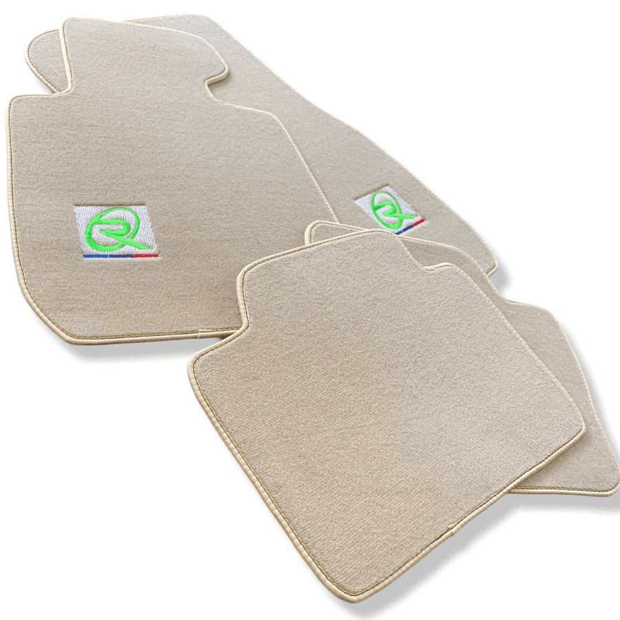 Beige Mats For BMW 3 Series E46 4-door Sedan Tailored Set Perfect Fit - AutoWin