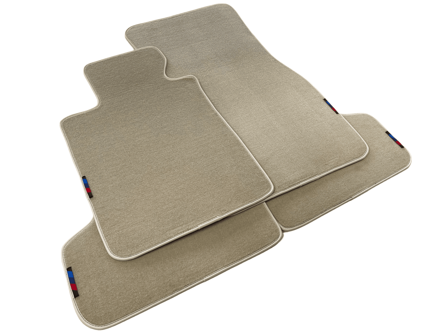 Beige Mats For BMW M3 E92 With M Package - AutoWin