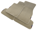 Beige Mats For BMW M3 G80 With M Package - AutoWin