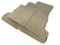 Beige Mats For BMW M5 E28 With M Package - AutoWin
