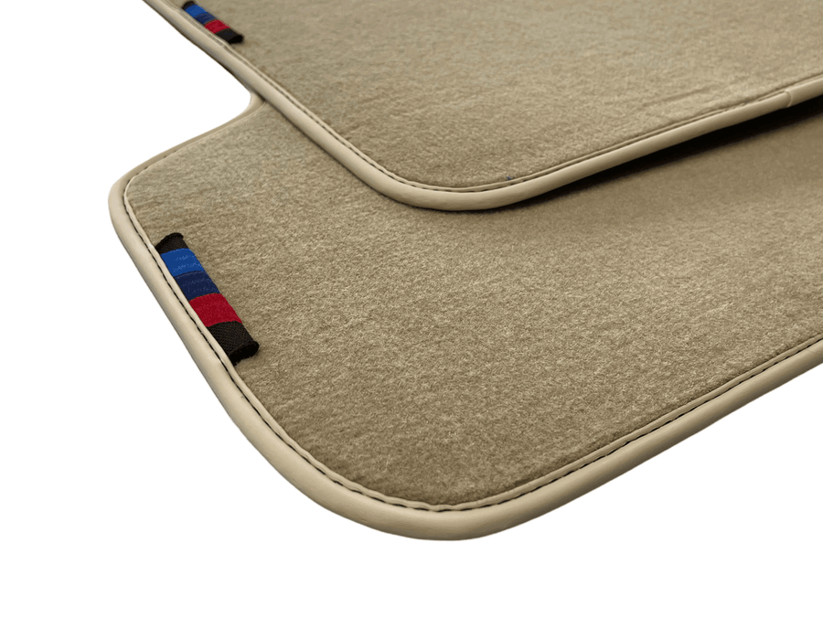 Beige Mats For BMW M5 E28 With M Package - AutoWin
