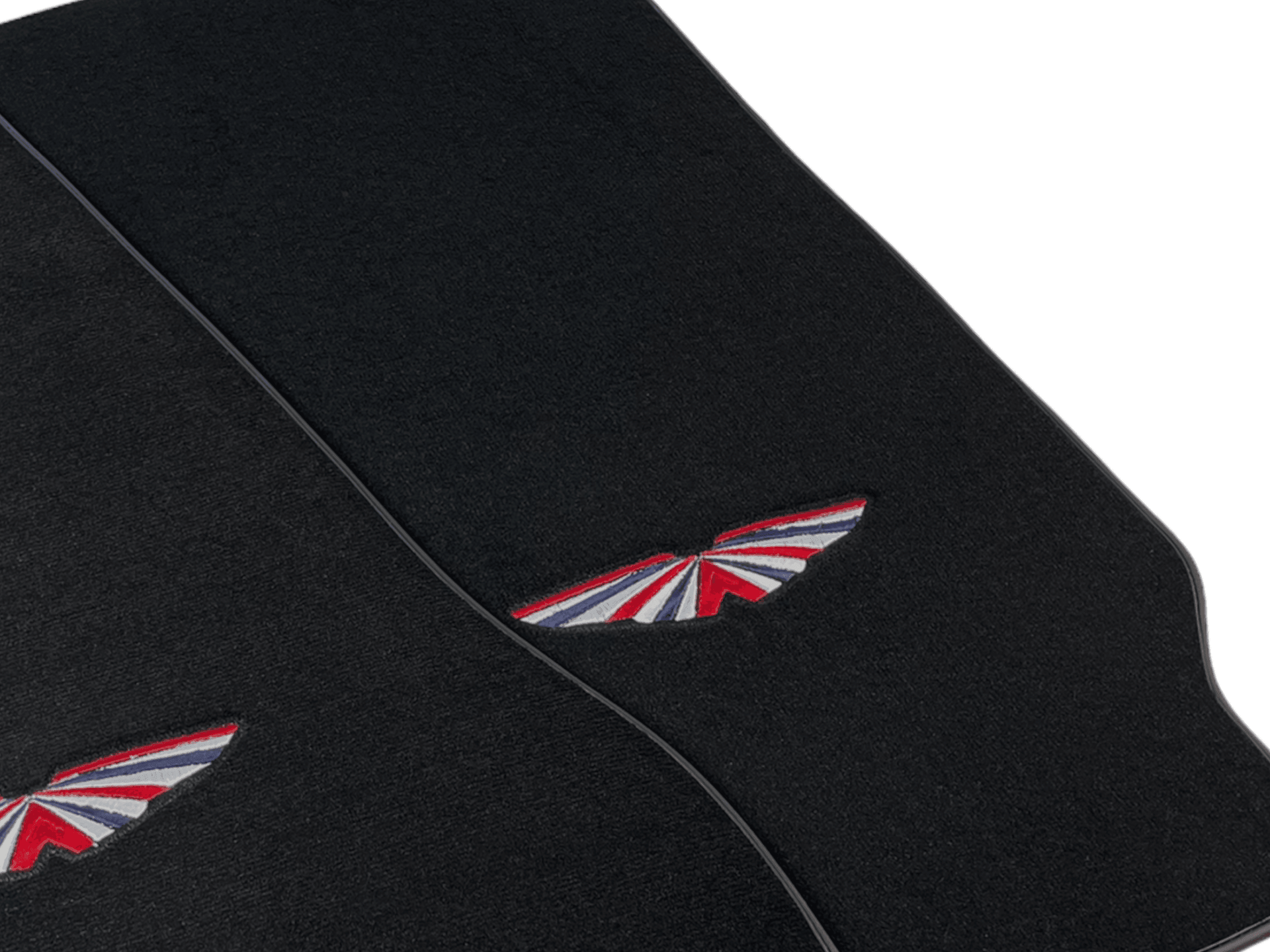 Black Floor Mats For Aston Martin Vanquish (2012–2018) Er56 Design - AutoWin