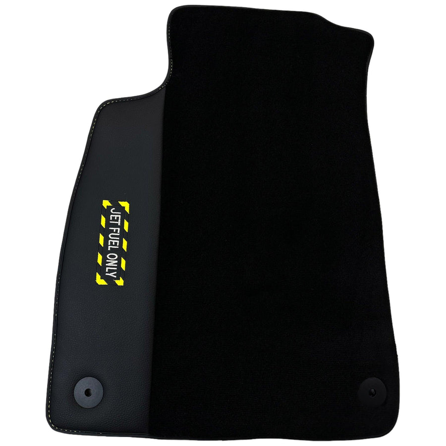 Black Floor Mats for Audi A3 2004-2012 5-door Sportback | Fighter Jet Edition - AutoWin