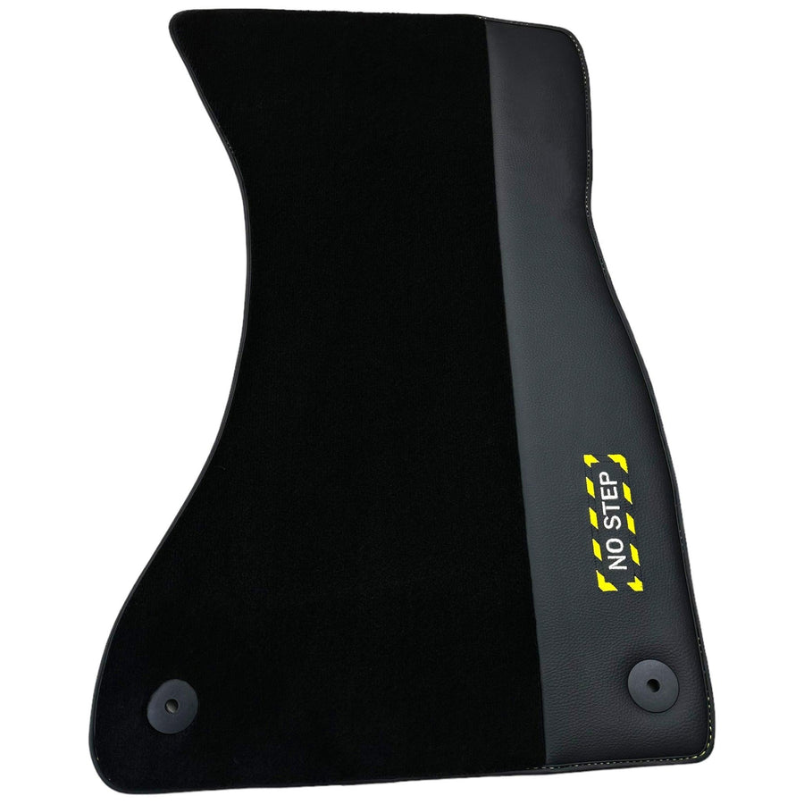 Black Floor Mats for Audi A3 2004-2012 5-door Sportback | Fighter Jet Edition - AutoWin