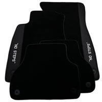 Black Floor Mats for Audi A4 - B5 Avant (1996 - 1999) | No Steps - AutoWin