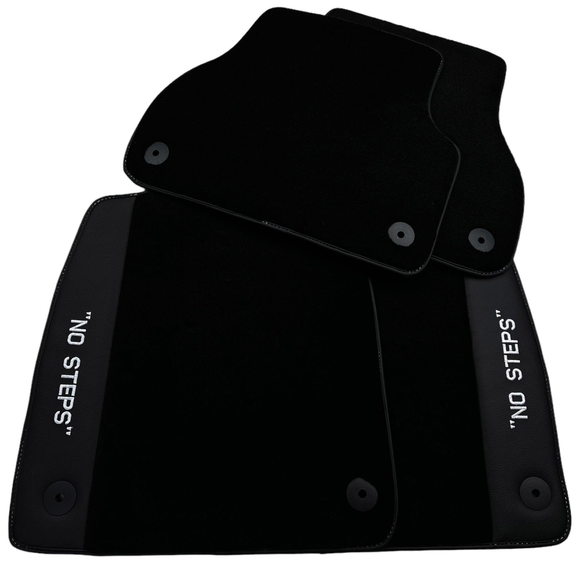 Black Floor Mats for Audi A4 - B5 Facelift Sedan (1999-2001) | No Steps - AutoWin