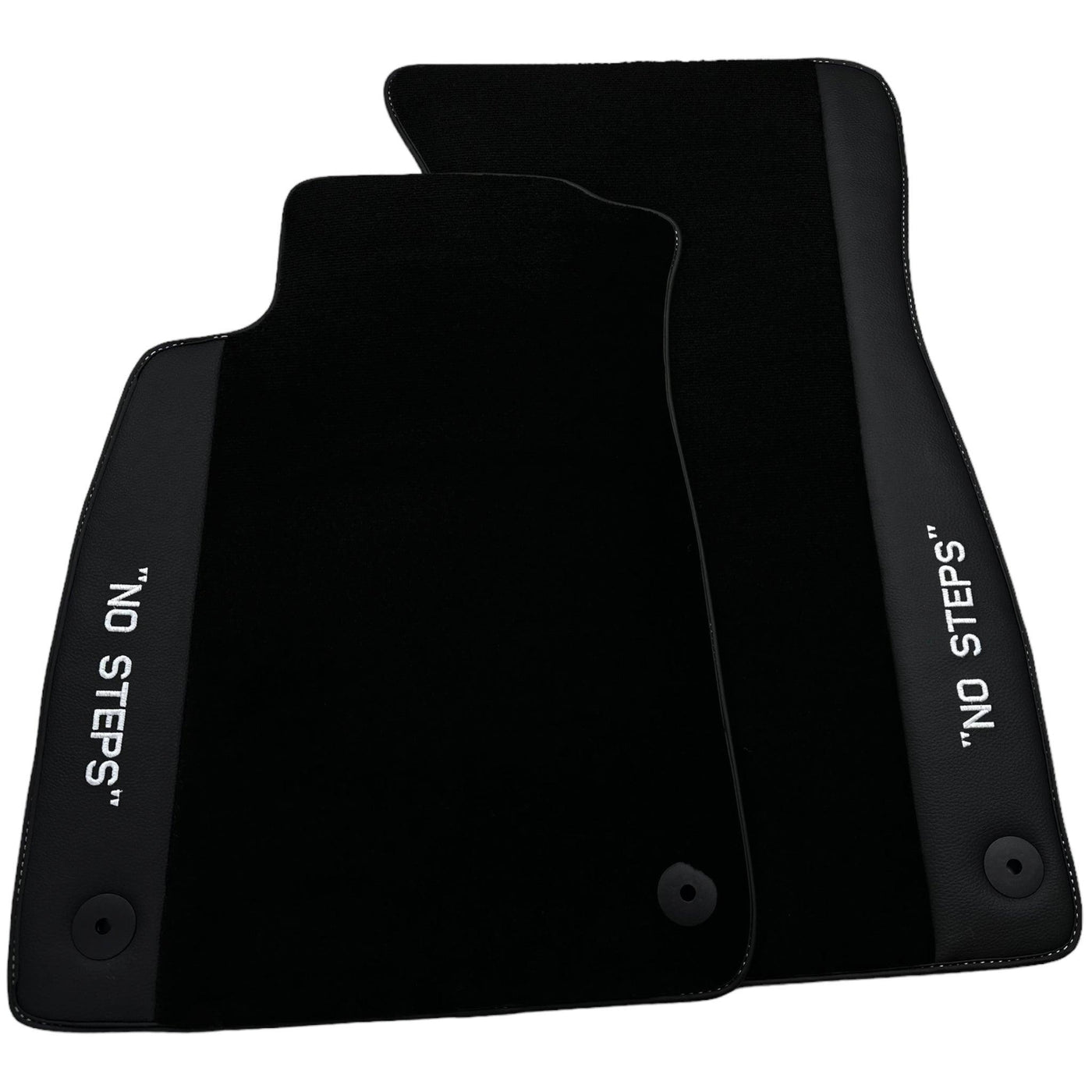 Black Floor Mats for Audi A5 - 8T3 Coupe (2007-2016) | No Steps - AutoWin