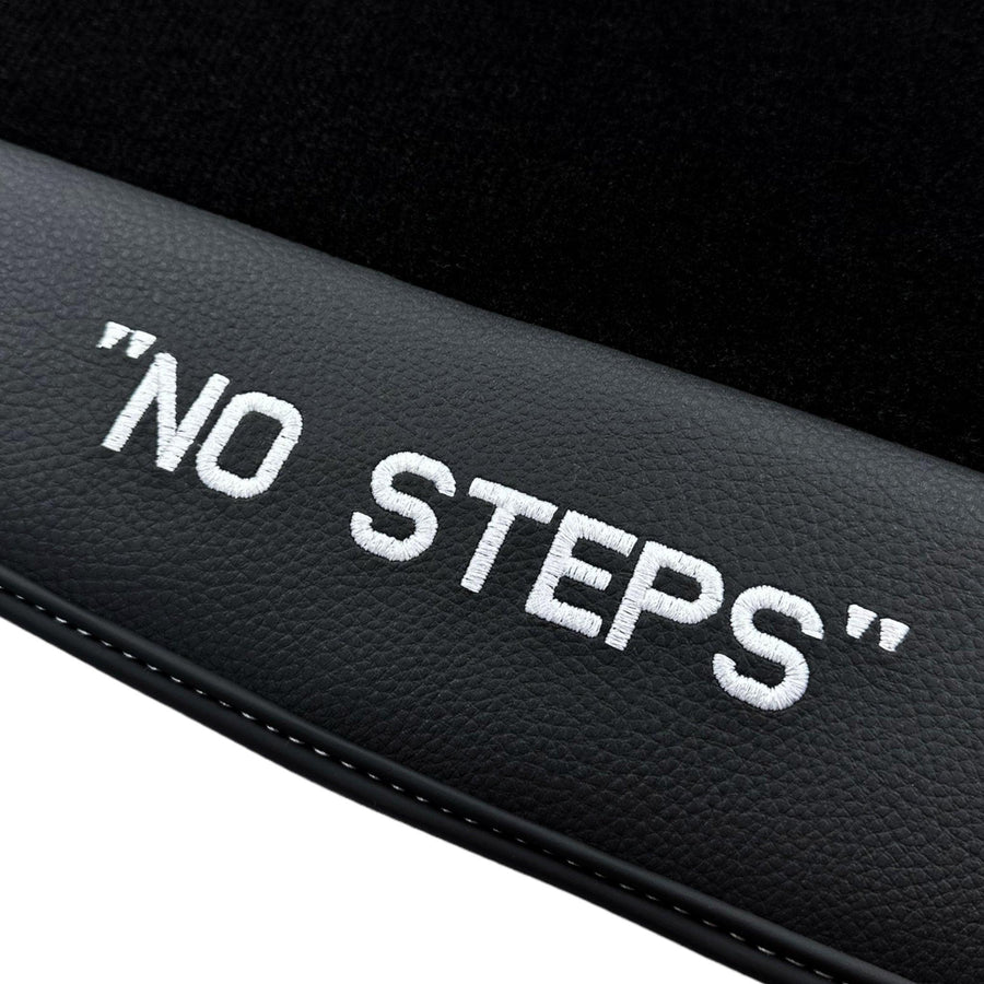 Black Floor Mats for Audi A5 - F57 Convertible (2017-2020) | No Steps - AutoWin
